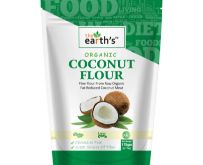 The Earth Organic Coconut Flour 175 gm